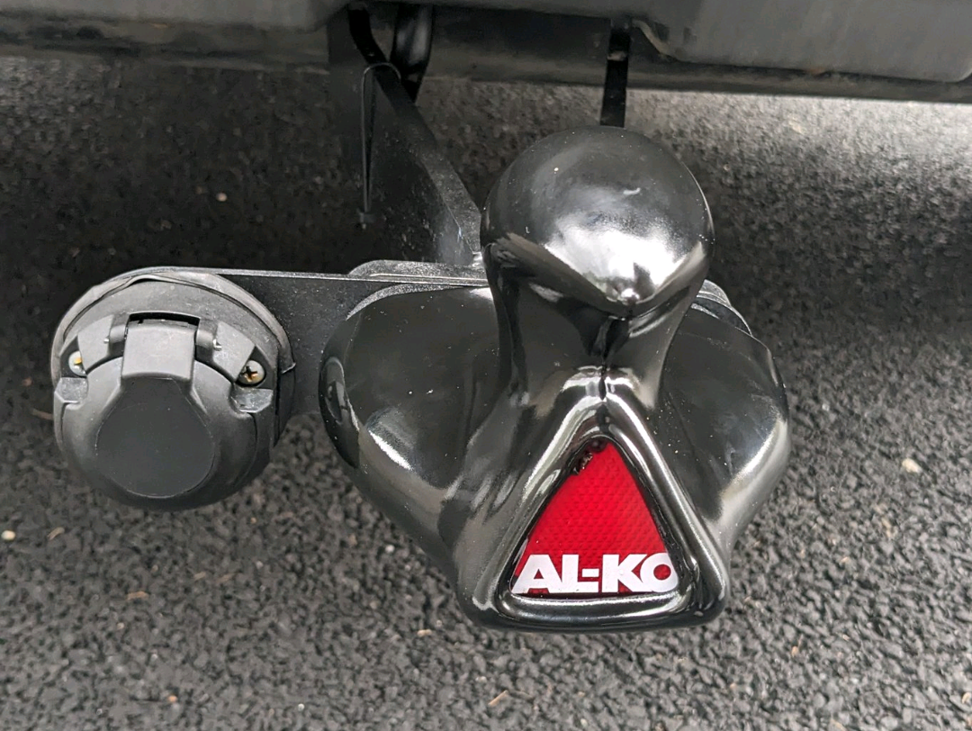 Alko Towball on towbar