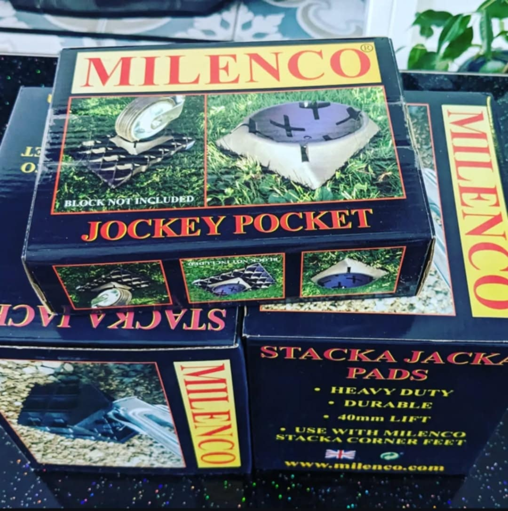 Milenco stacka jack pads