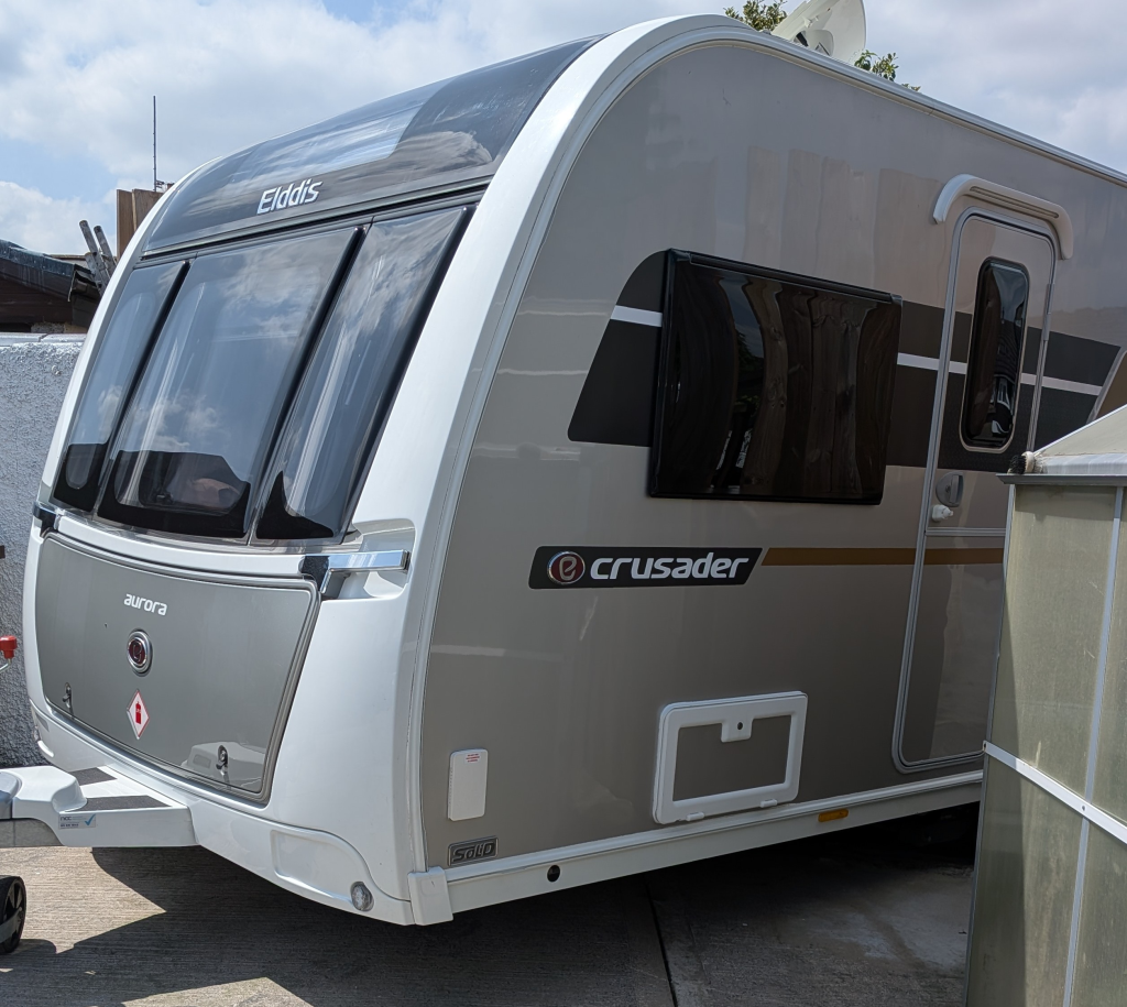 Partly stuck in the garden