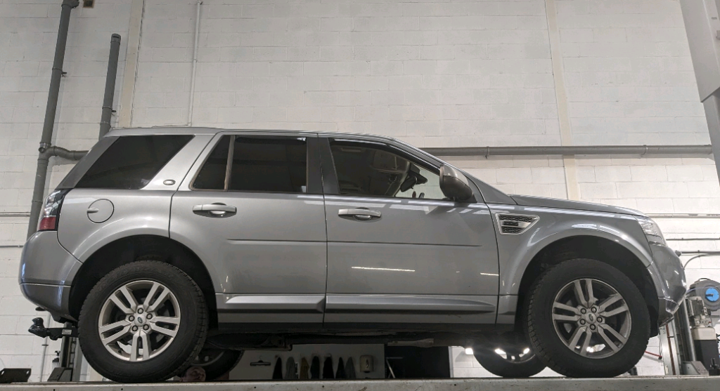 Pre Towing Checks on the Freelander