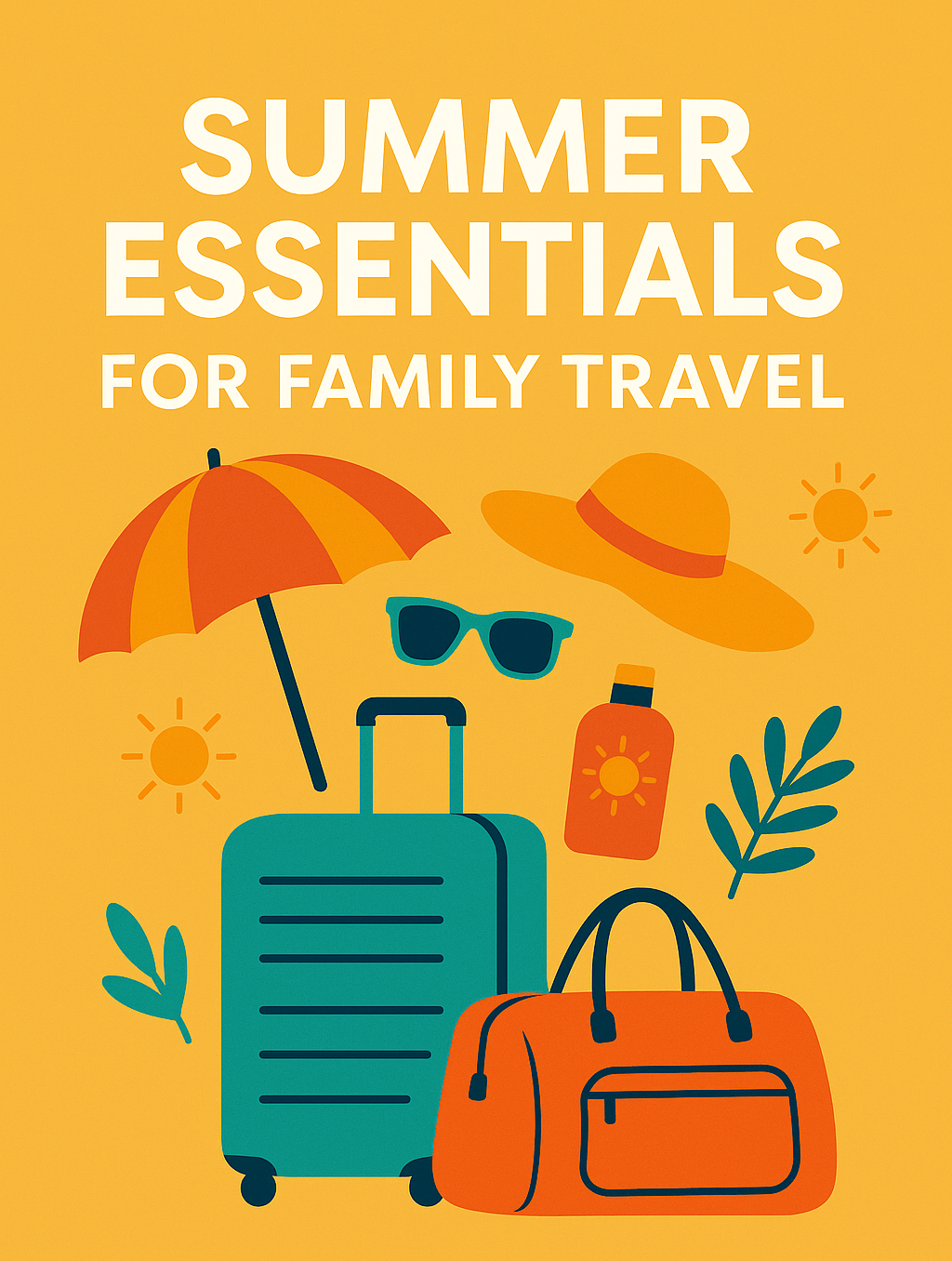 Summer holiday travel essentials