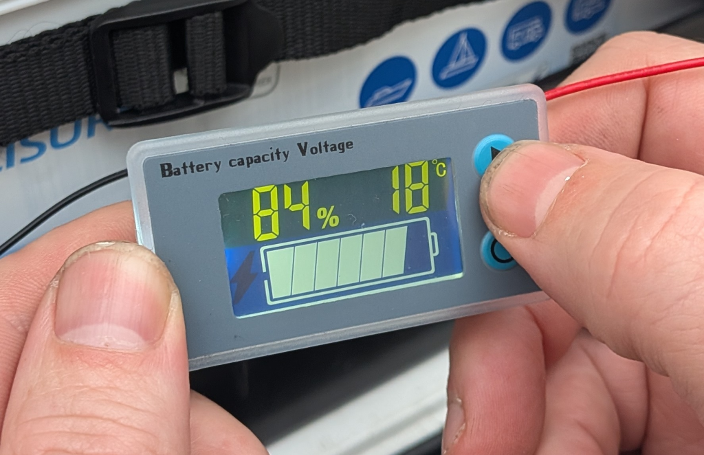 Caravan Battery Monitor that helps track your batteries health