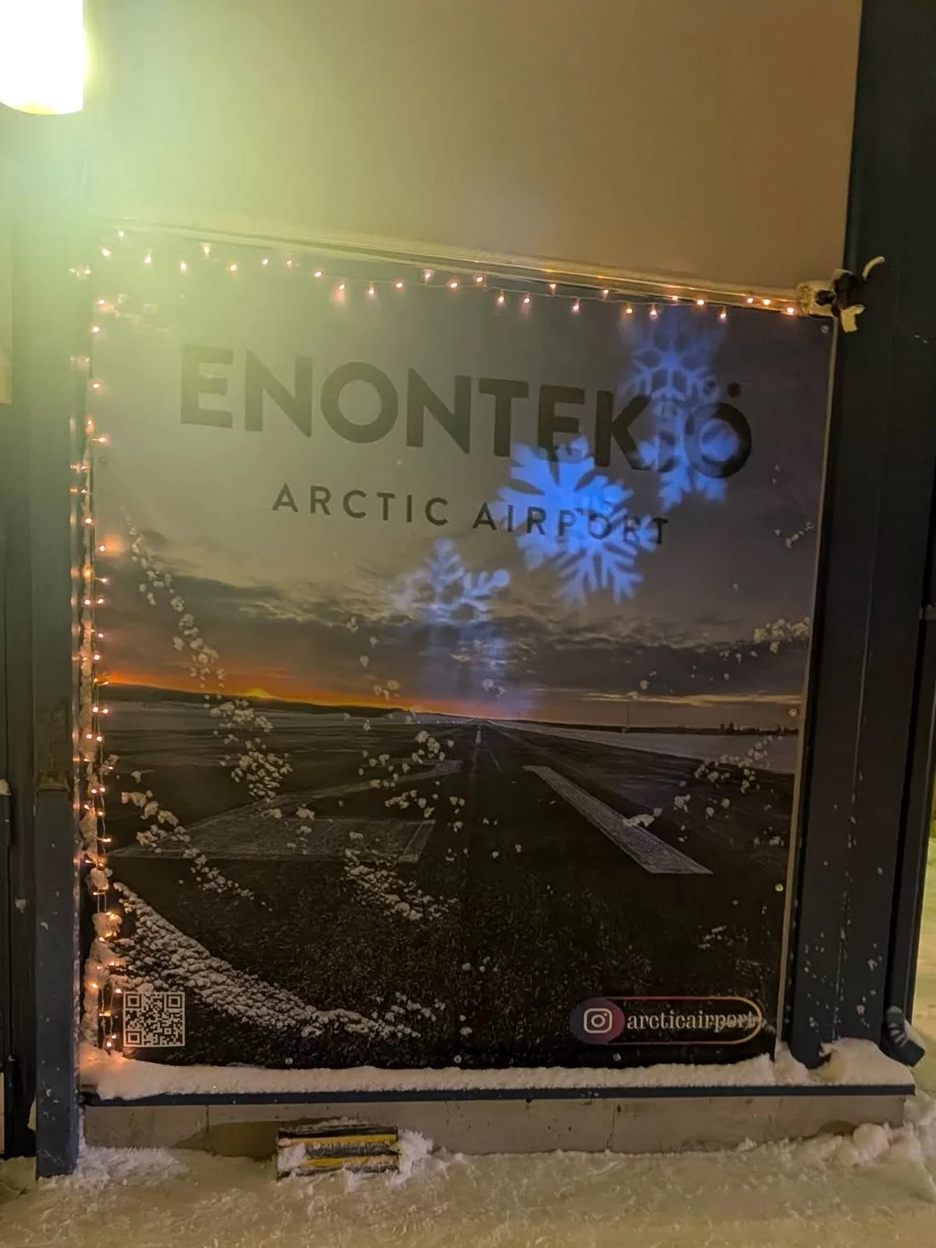 Enontekio Artic Airport Lapland