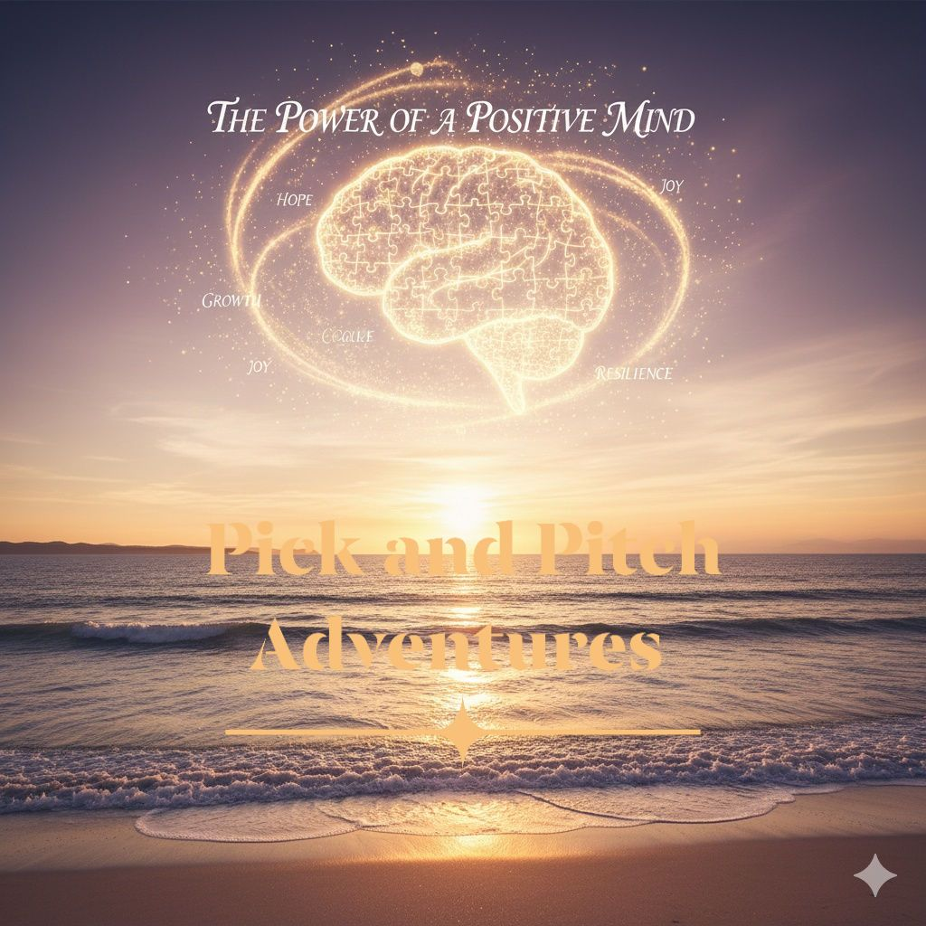 Positive thinking pick and pitch adventures ocean vibe